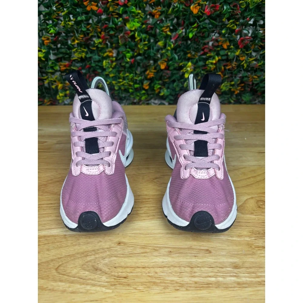 Nike Air Max INTRLK Lite Kids Pink White Running Shoes DH9394-601 Size 13C